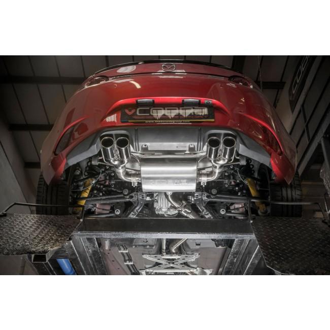 Cobra Mk4 Dual Exit Cat Back Performance Exhaust - Mazda MX-5 ND