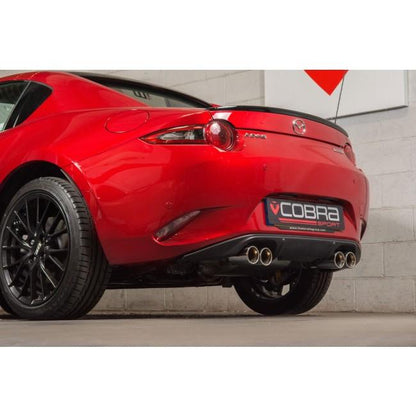 Cobra Mk4 Dual Exit Cat Back Performance Exhaust - Mazda MX-5 ND