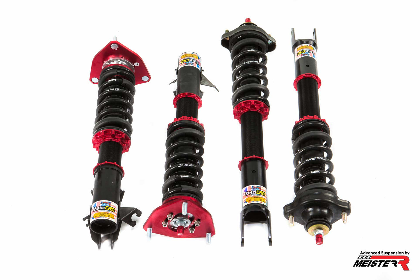 MeisterR ZetaCRD Coilovers for Mitsubishi Evolution 4 5 6 (96-01)