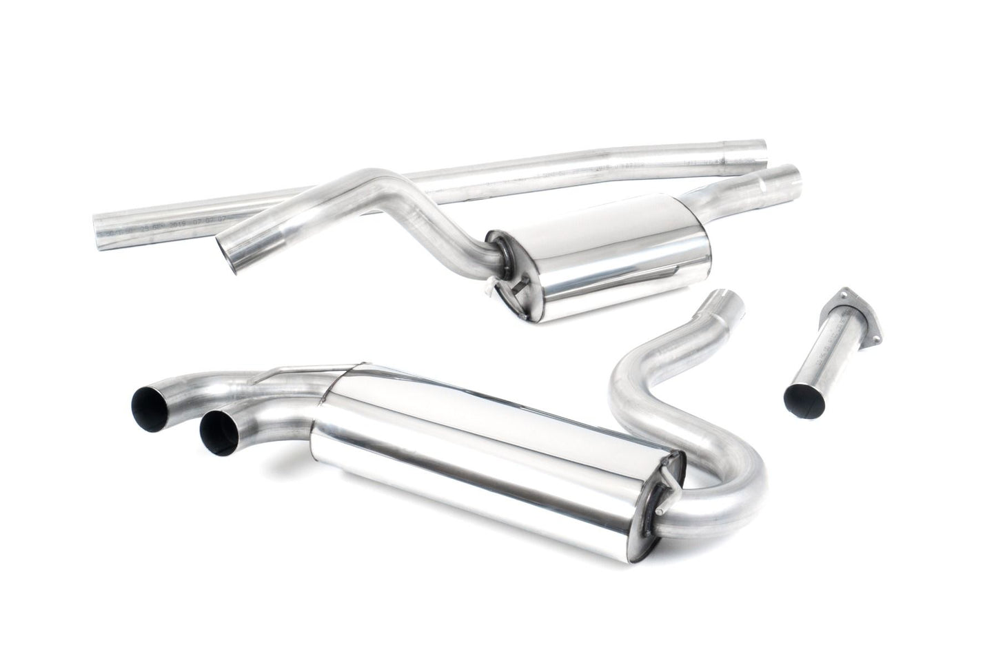 Milltek Resonated Downpipe Back Exhaust Titanium for Audi Quattro Turbo (81-89)