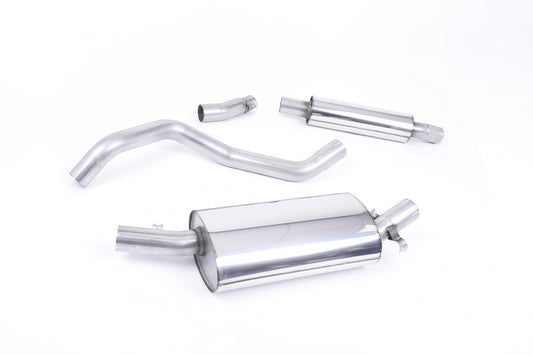 Milltek Resonated Downpipe Back Exhaust for VW Golf Mk1 GTI - OE Downpipe