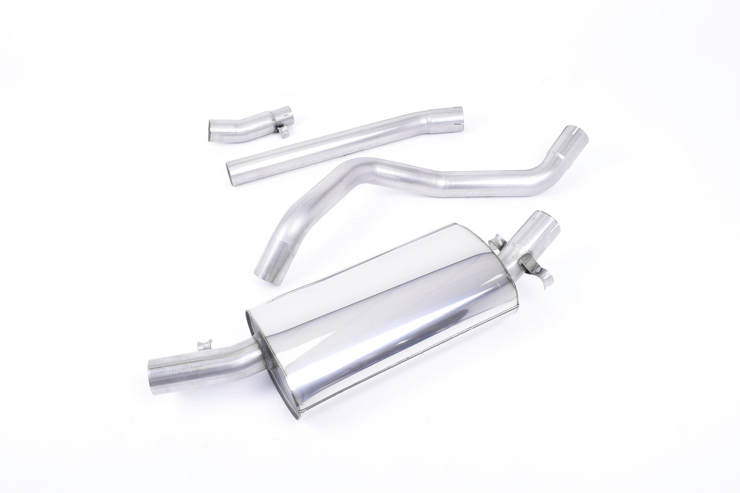 Milltek Non-Res Downpipe Back Exhaust for VW Golf Mk1 GTI (76-83) OE Downpipe