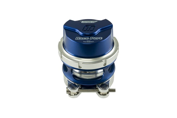 Turbosmart BOV RacePort Female GenV - Blue No Weld Flange