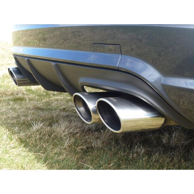 Cobra AMG Quad Performance Exhaust - Mercedes W204 C200/C220/C250 Diesel