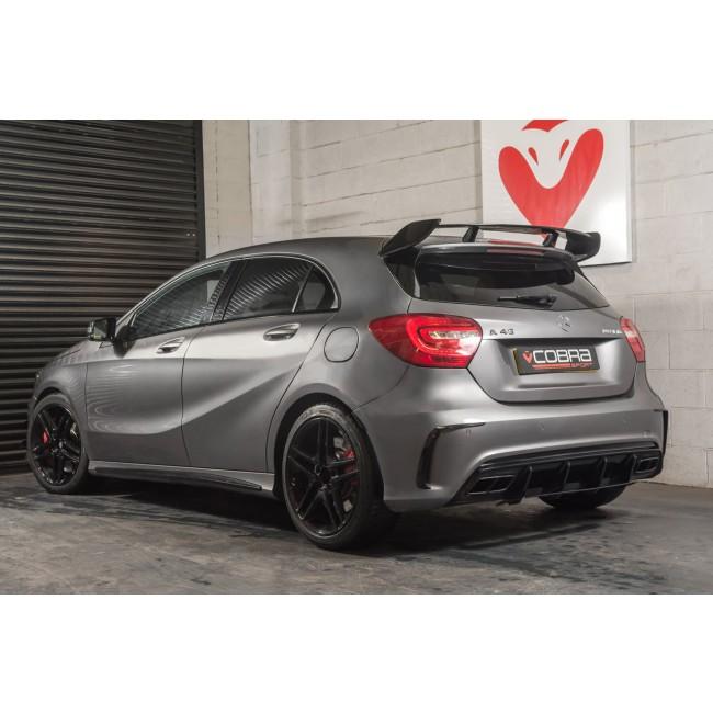 Cobra Front Downpipe Sports Cat / Decat Performance Exhaust - Mercedes CLA45 AMG