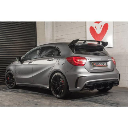 Cobra Front Downpipe Sports Cat / Decat Performance Exhaust - Mercedes CLA45 AMG