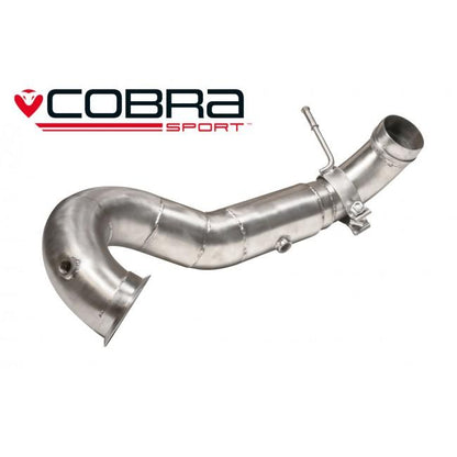 Cobra Front Downpipe Sports Cat / Decat Performance Exhaust - Mercedes CLA45 AMG
