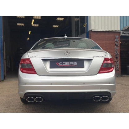 Cobra AMG Quad Performance Exhaust - Mercedes W204 C200/C220/C250 Diesel
