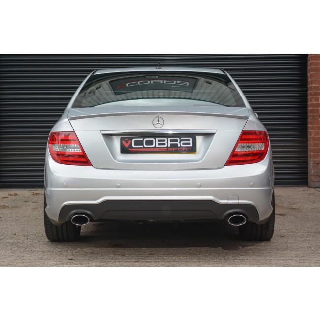 Cobra 350 Dual Performance Exhaust - Mercedes W204 C200/C220/C250 Diesel