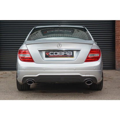 Cobra 350 Dual Performance Exhaust - Mercedes W204 C200/C220/C250 Diesel