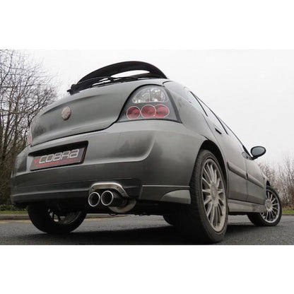 Cobra Rear Box Performance Exhaust - MG ZR 1.4 & 1.8 105/120/160