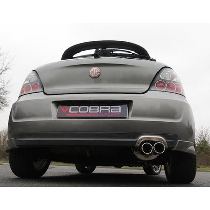 Cobra Rear Box Performance Exhaust - MG ZR 1.4 & 1.8 105/120/160