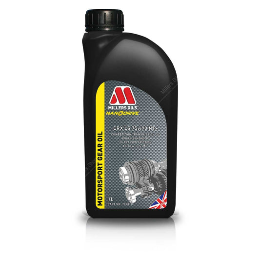 Millers CRX LSD 75w90 NT+ Motorsport Gearbox Oil (1L)