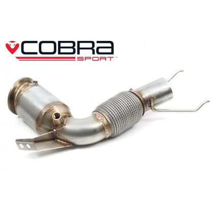 Cobra Sports Cat / Decat Downpipe Performance Exhaust - Mini Cooper S F56