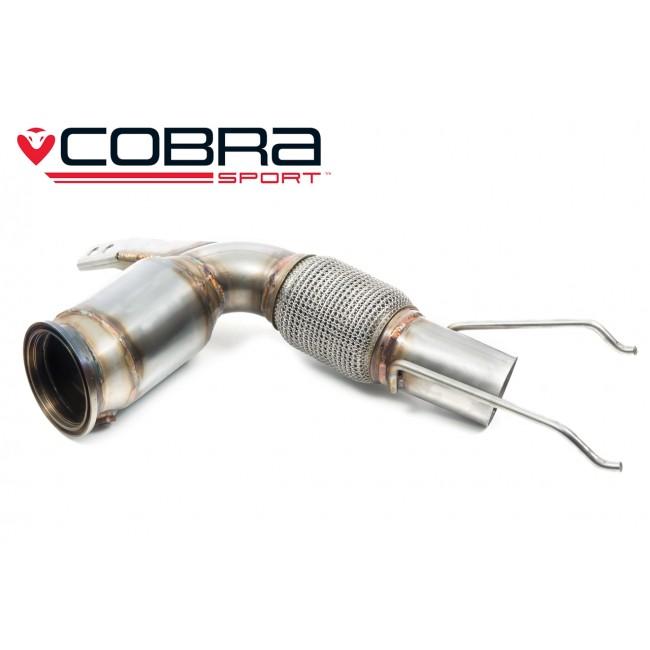 Cobra Sports Cat / Decat Downpipe Performance Exhaust - Mini Cooper S F56