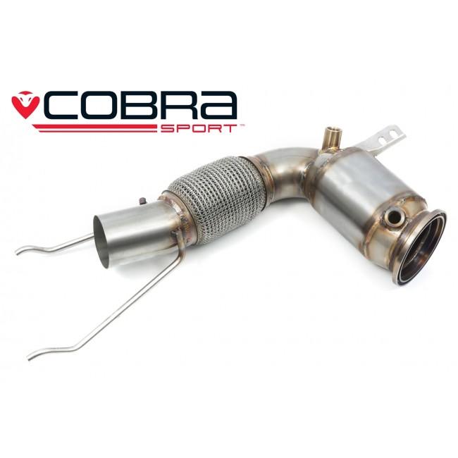 Cobra Sports Cat / Decat Downpipe Performance Exhaust - Mini Cooper S F56