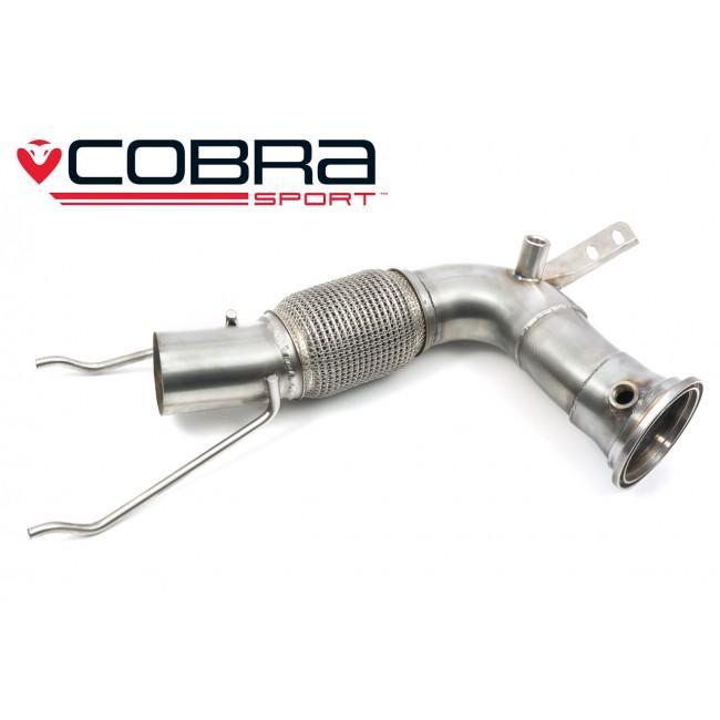 Cobra Sports Cat / Decat Downpipe Performance Exhaust - Mini JCW F56 LCI Facelift