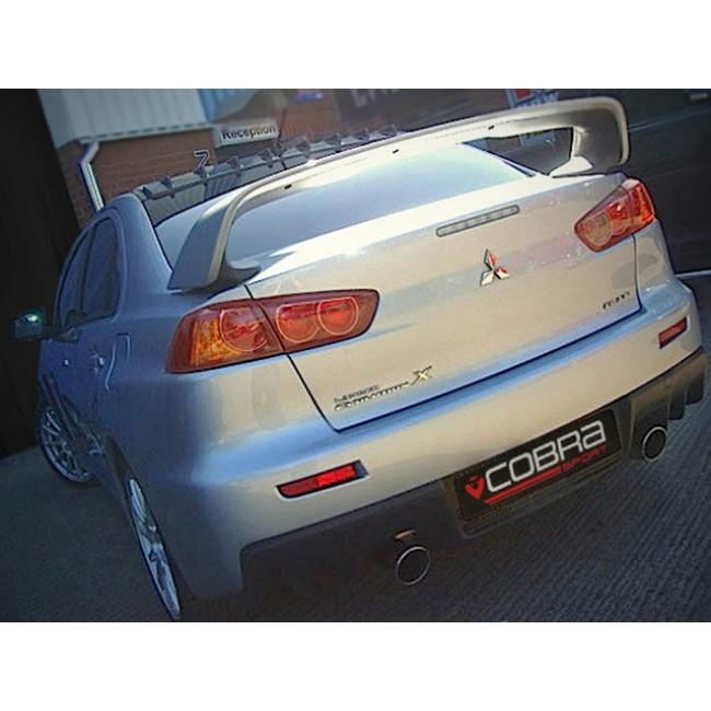Cobra Cat Back Performance Exhaust - Mitsubishi Lancer Evo 10