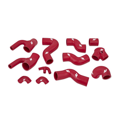 Mishimoto Silicone Turbo Hose Kit (Red) for Audi S4 B5 (97-02)