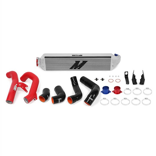 Mishimoto Intercooler Kit (Silver w/ Red Pipes) for Honda Civic 1.5T (16+)