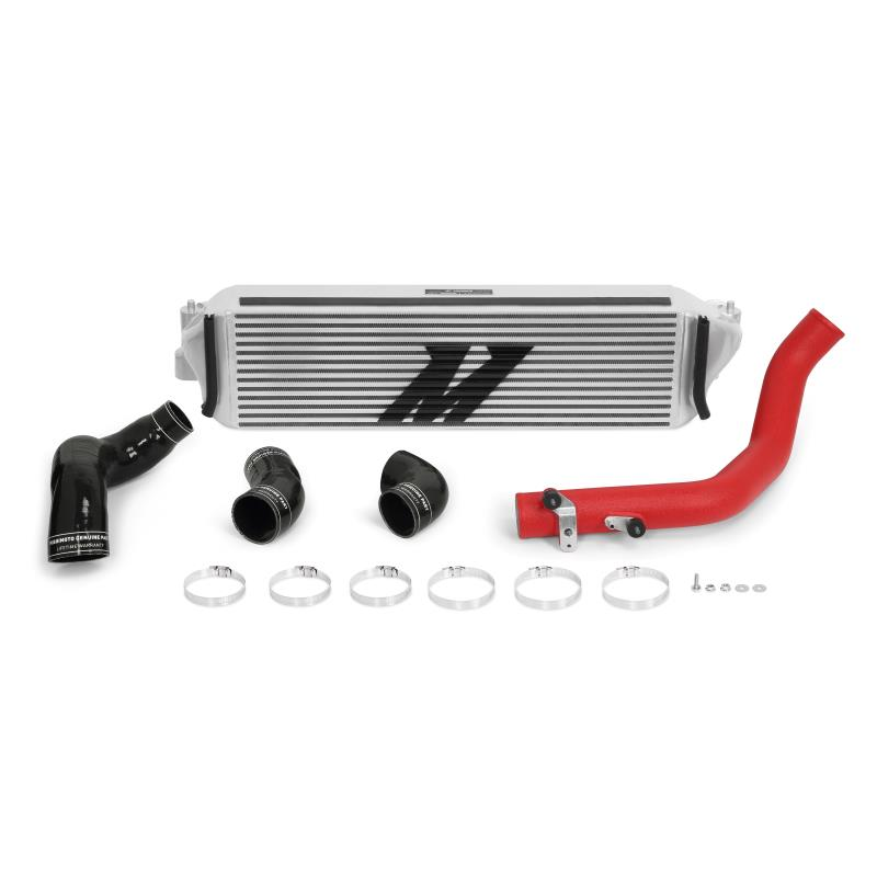 Mishimoto Intercooler Kit (Silver w/ Red Pipes) for Honda Civic Type R FK8