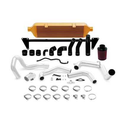 Mishimoto Intercooler Kit w/ Air Intake (Gold) for Subaru Impreza WRX STI (15+)