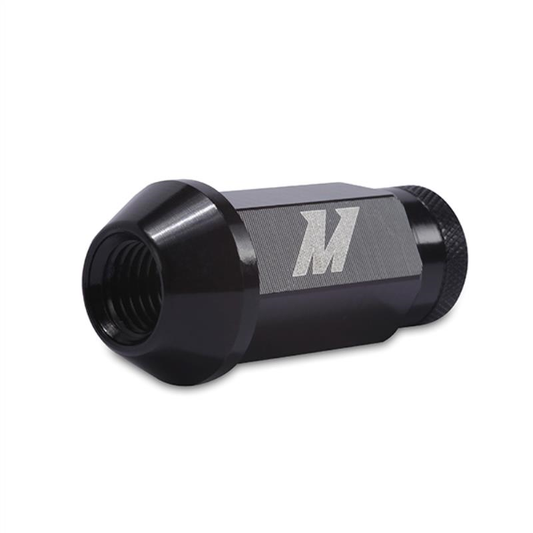 Mishimoto Aluminum Black Locking Wheel Lug Nuts 1/2 x 20