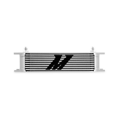 Mishimoto Universal 10 Row Oil Cooler (Silver)