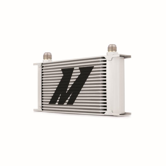 Mishimoto Universal 19 Row Dual Pass Oil Cooler (Silver)