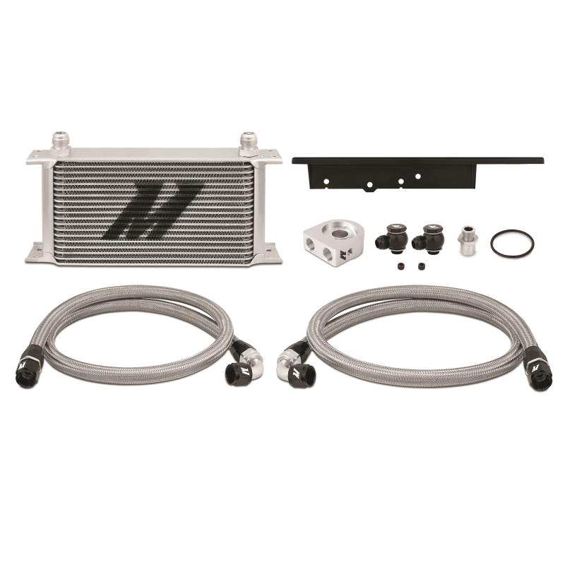 Mishimoto Thermostatic Oil Cooler Kit (Silver) for Nissan 350Z (03-09)