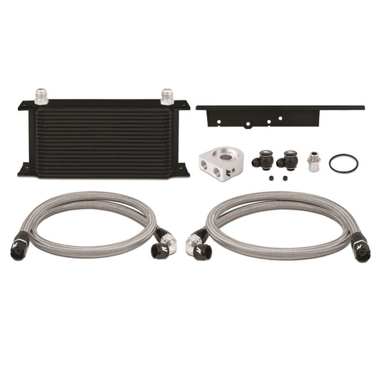 Mishimoto Thermostatic Oil Cooler Kit (Black) for Nissan 350Z (03-09)
