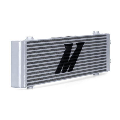 Mishimoto Universal Dual Pass Bar & Plate Oil Cooler Large (Silver)