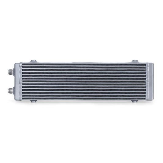 Mishimoto Universal Dual Pass Bar & Plate Oil Cooler Large (Silver)