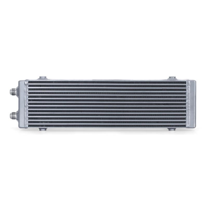 Mishimoto Universal Dual Pass Bar & Plate Oil Cooler Large (Silver)