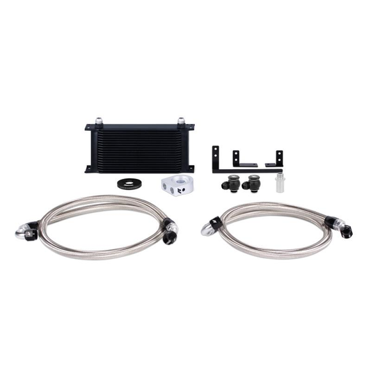 Mishimoto Thermostatic Oil Cooler Kit (Black) for Mazda MX5 ND (16+)