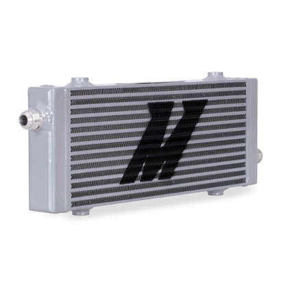 Mishimoto Universal Cross Flow Bar & Plate Oil Cooler Medium (Silver)