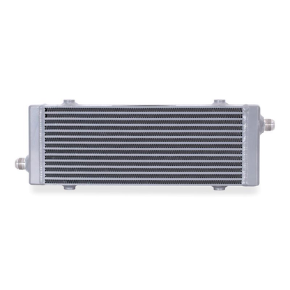 Mishimoto Universal Cross Flow Bar & Plate Oil Cooler Medium (Silver)