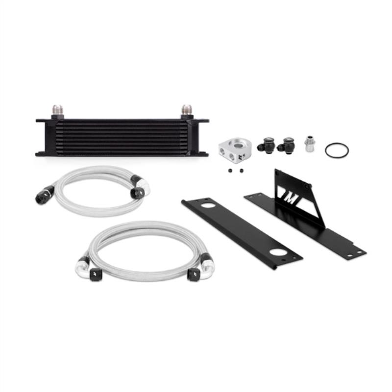 Mishimoto Thermostatic Oil Cooler Kit (Silver) for Subaru Impreza WRX (01-05)