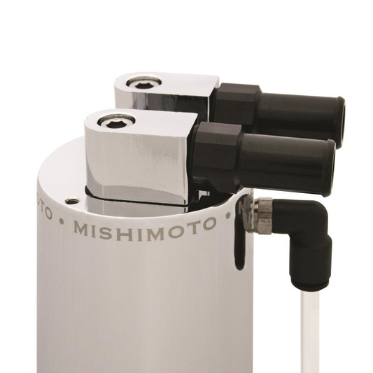 Mishimoto Aluminum Oil Catch Can - Small (Silver)