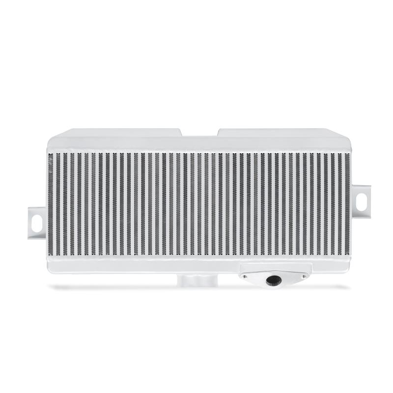 Mishimoto Top Mount Intercooler Silver w/ Black Hoses for Subaru Impreza WRX STI