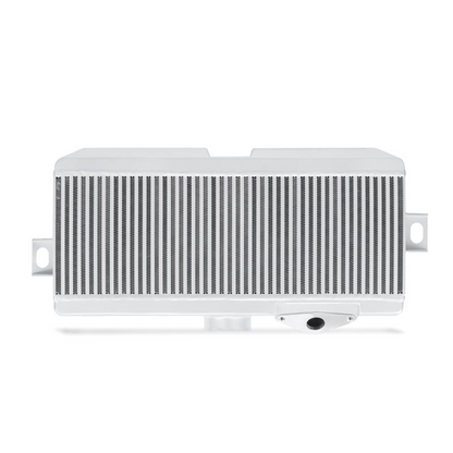 Mishimoto Top Mount Intercooler Silver w/ Black Hoses for Subaru Impreza WRX STI