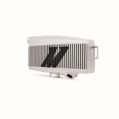 Mishimoto Top Mount Intercooler Silver/Black for Subaru Impreza WRX/STI 02-07