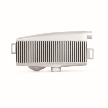 Mishimoto Top Mount Intercooler Silver/Black for Subaru Impreza WRX/STI 02-07