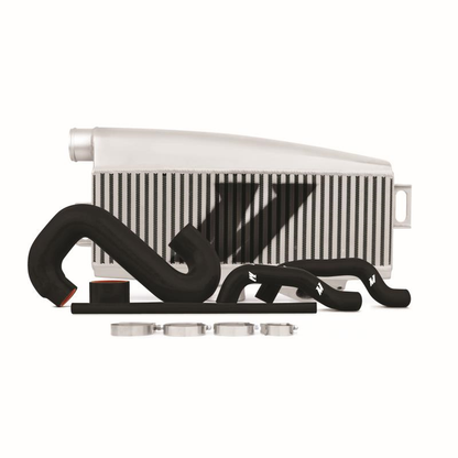 Mishimoto Top Mount Intercooler Silver/Black for Subaru Impreza WRX/STI 02-07