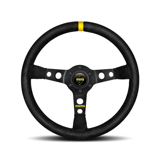 Momo Mod. 07 Steering Wheel - Black Suede 350mm