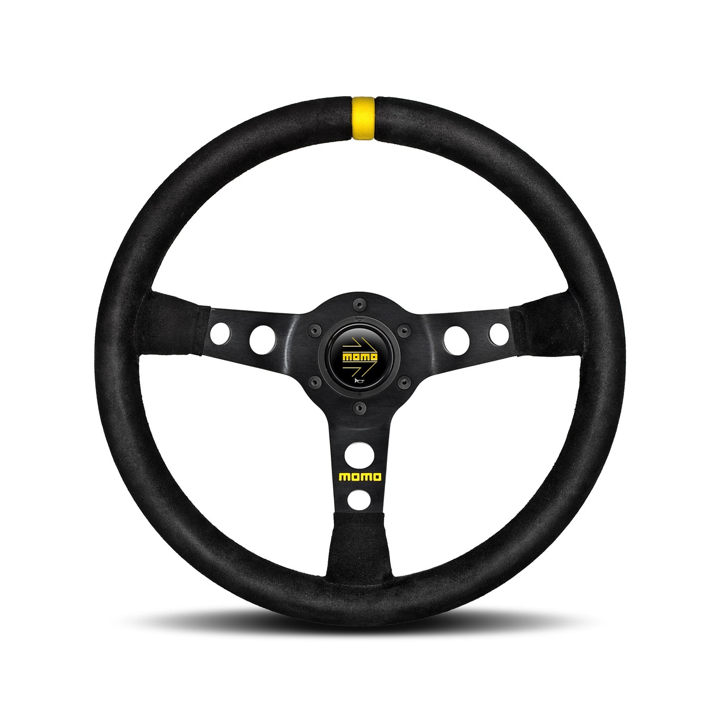 MOMO Mod. 07 Steering Wheel - Black Suede 350mm