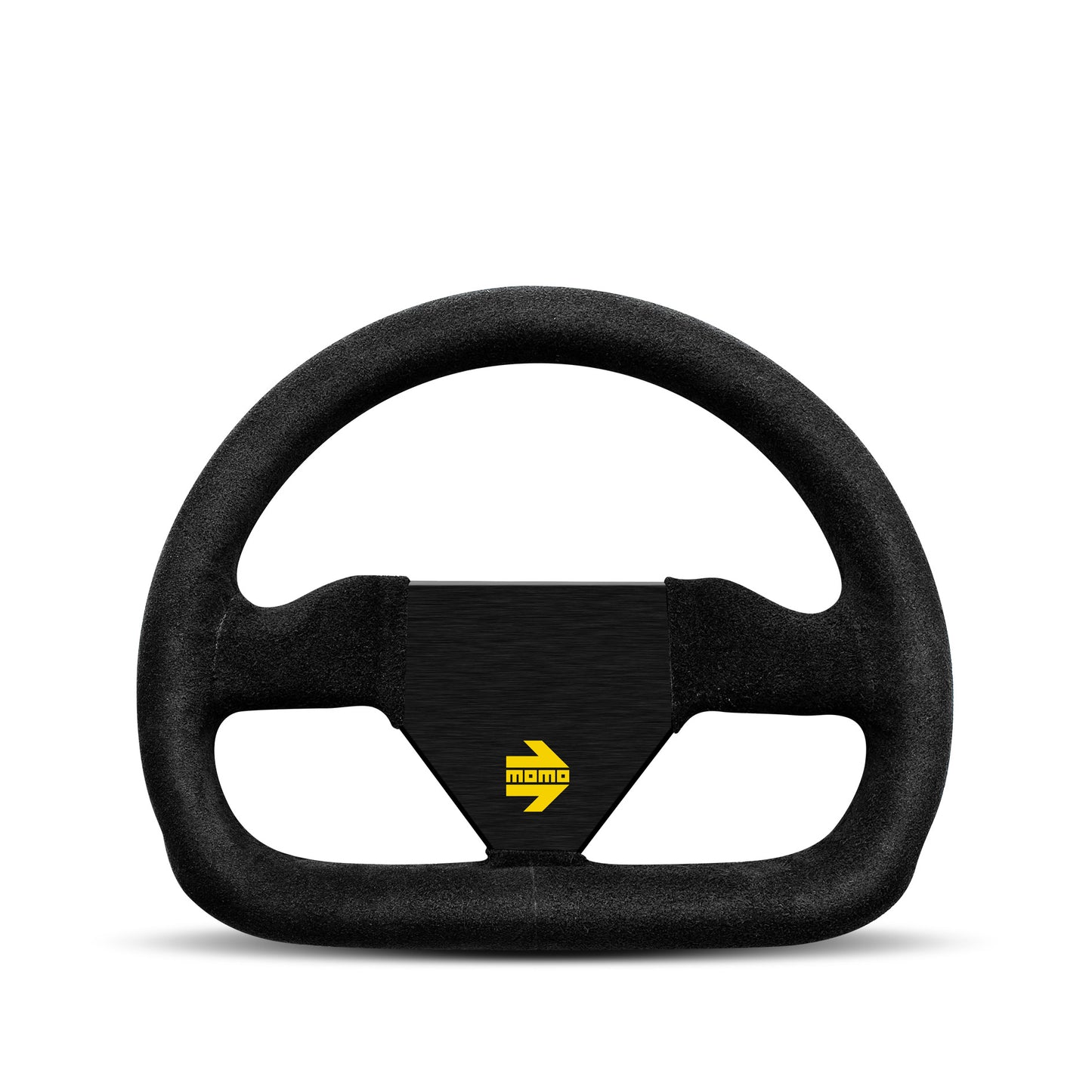 Momo Mod. 12 Steering Wheel - Black Suede 250mm