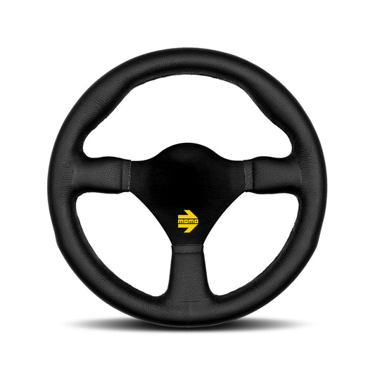 Momo Mod. 26 Steering Wheel - Black Leather 260mm