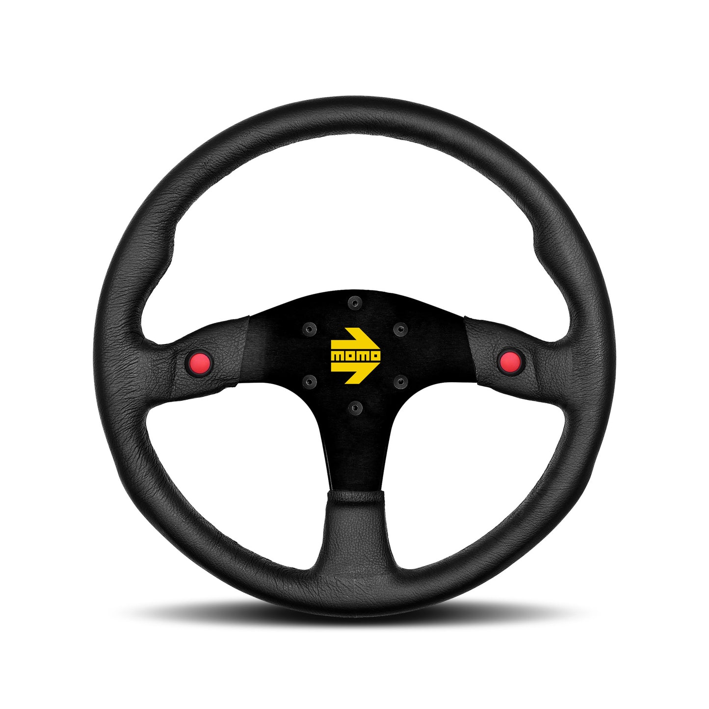 Momo Mod. 80 Steering Wheel - Black Leather 350mm