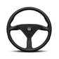 Momo Montecarlo Steering Wheel - Black Leather 350mm